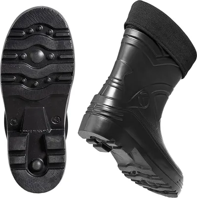 Produktbild von Leichte gefütterte Gummistiefel Herren EVA Gr 40-49 Thermo Winter Arbeit Stiefel