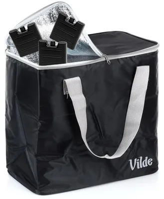 Obrázek produktu pro Vilde | Chladicí taška 30 L - 4-dílná - Izolační - Polyester - Termotaška s chladicími vložkami