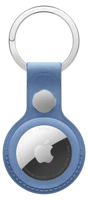 Imagen del producto de Apple MKG14ZM/A, Funda, azul claro, Apple, FineWoven, acero inoxidable, para AirTag, 29 g
