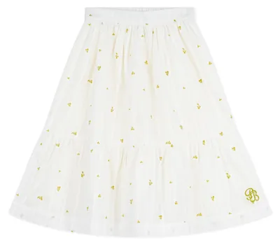 Productafbeelding van Petit Bateau A0fah babykleding voor meisjes, kleur: marshmallow/mos, maat: 98