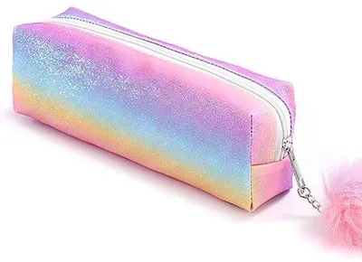 Image de Sacs avec motif arc-en-ciel pailleté - Grand format