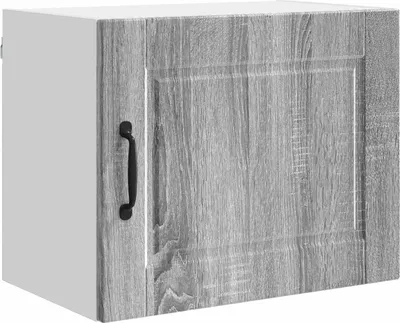 Zdjęcie produktu dla Szafka ścienna vidaXL PORTO, szara Sonoma, 50 x 31 x 40 cm, materiał drewnopochodny