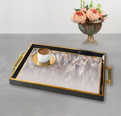 Produktbild von Evila Originals, TPA9814, Tablett, Mehrfarbig, 100 % GLAS, 50 x 29 x 3,5 cm