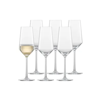 Produktbild von Zwiesel Glas PURE Champagnerglas 6er Set