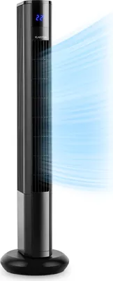 Produktbild von Skyscraper 3G Turmventilator Standventilator Touch Fernbedienung rot, Farbe:Schwarz