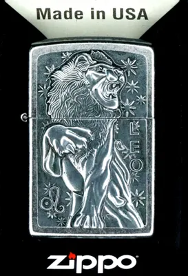Produktbild von ZIPPO ZODIAC LEO Löwenfeuerzeug 2006497