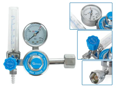 Obrázok produktu pre Redukčný ventil - regulátor tlaku CO2/argón s prietokomerom