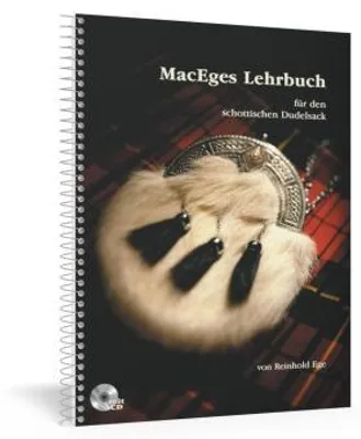 Produktbild von MacEges Lehrbuch für den schottischen Dudelsack, m. Audio-CD