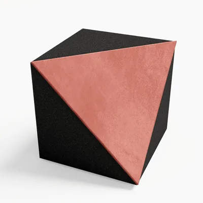 Immagine prodotto di Set da 6 – Pannelli fonoassorbenti angolari "TRICUB-Cinematic" in tessuto vellutato | Trappole per basse frequenze a forma di cubo, da montare negli angoli | Elementi decorativi fonoassorbenti | [TRICUB-TRAP | Rosa]