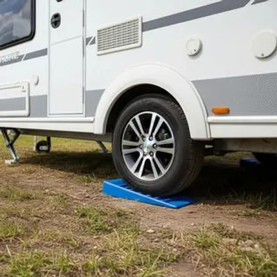 Produktbild von Auffahrkeile Wohnwagen 2er Set Unterlegkeile Camping 3000kg