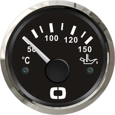 Produktbild von Öltemperaturanzeige 50/150° schwarz/poliert , 1 Stück
