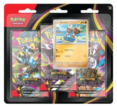 Immagine prodotto di Pokémon Pitch Black: confezione da 3 Binacle in blister