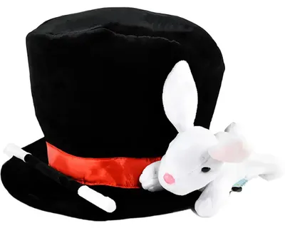 Image de Chapeau de magicien Goda Fen - Chapeau jouet en carton multicolore pour enfants