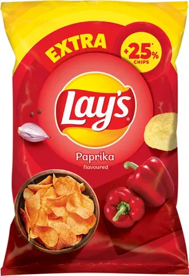 Obrázok produktu pre Chipsy Lay's o smaku papryki 163g