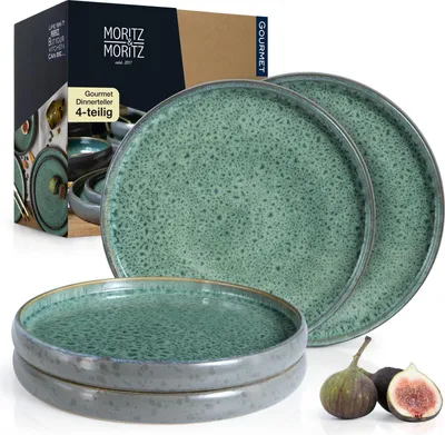 Produktbild von Grüne Aardewerk Essteller 4-teilig 27cm