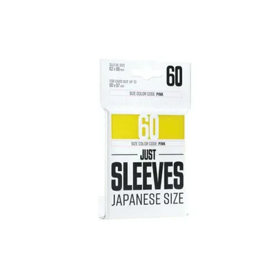 Produktbild von Just Sleeves Japanese Size Gelb (60)