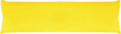 Produktbild von Seitenschläfer Kissenhülle Gelb ca. 40x140 cm – Mikrofaser Bezug, waschbar, für Körperkissen, Füllkissen und Seitenschläferkissen