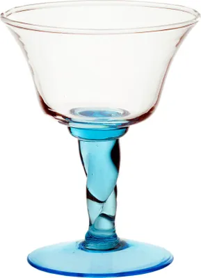 Produktbild von Eiscremeglas Bella blau 300ml Eisbecher Dessertglas Kelch Cocktailglas