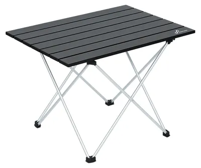 Produktbild von Sportneer Campingtisch, Klapptisch Camping, Aluminium Camping Tisch Leichte mit Tasche, Leicht zu tragen, klappbar Tisch Präfekt für Picknick Kochen Garten Wandern Reisen, M ohne abnehmbares Netz – Gr