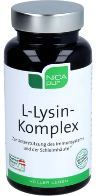 Produktbild von Nicapur L-Lysin-Komplex Kapseln 60 St