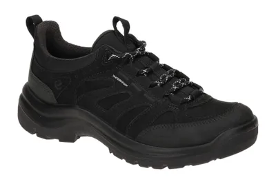 Produktbild von Ecco OFFROAD WP Damenschuhe - bequeme Schnür- Halbschuhe schwarz NEU