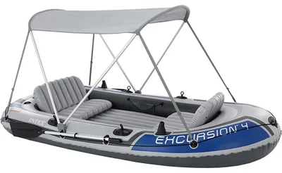 Produktbild von INTEX 68600 - Boots-Überdachung (160x142cm) Dach Schlauchboot Sonnenschutz