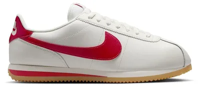 Immagine prodotto di Nike Cortez in pelle, colorazione Sail Gum Yellow University Red, taglia EU 38.5