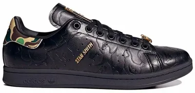 Produktbild von adidas Stan Smith Bape 30th Anniversary Black - EU 42 2/3