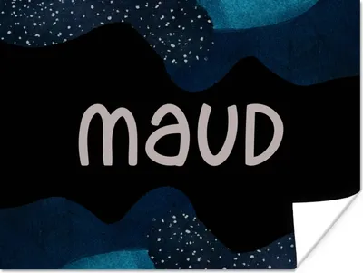 Produktbild von MuchoWow® Poster Maud - Pastell - Mädchen 160x120 cm - Foto Plakat