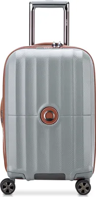 Image de DELSEY PARIS trolley Carrousel Expandable 4 Double Rolls Cabine Trolley 55 Platin gris