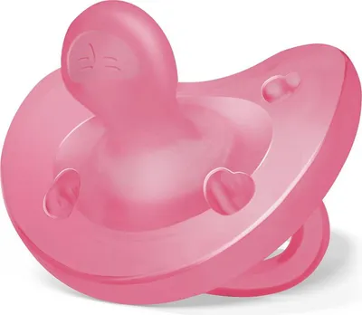 Obrázek produktu pro CHICCO Dudlík Physio celosilikonový 16-36m holka 1 ks