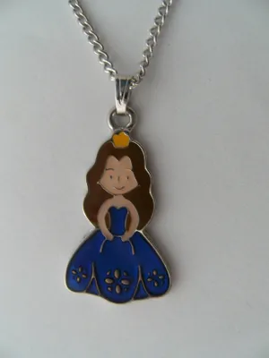 Produktbild von Stimmungskette Prinzessin, Kette Anhänger Modeschmuck Ketten Geschenke Schmuck Märchen