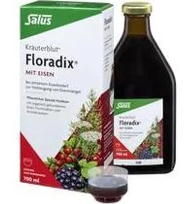Produktbild von Salus Kräuterblut Floradix mit Eisen, Tonikum 700ml