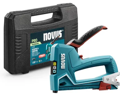 Produktbild von Novus Dahle Handtacker J-50 Kofferset türkis 030-0469