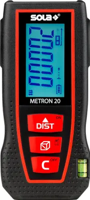 Produktbild von Sola Laser-Entfernungsmesser METRON 20 mit Gürteltasche