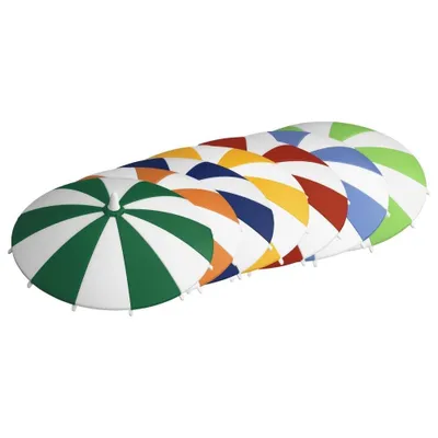 Produktbild von homeXpert 3065170706 Glasabdeckung Trinkglas-Deckel Schirmchen, Ø 11,5 cm (Farbe zufällig, 10 Stück)