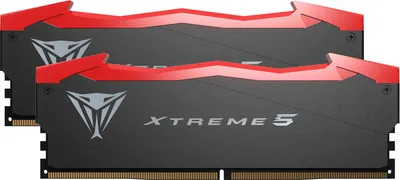 Produktbild von DIMM 48 GB DDR5-8200 (2x 24 GB) Dual-Kit (schwarz, PVX548G82C38K, Viper Xtreme 5, INTEL XMP)