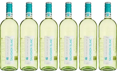 Produktbild von Grand Sud Sauvignon Blanc Weißwein Halbtrocken 1000ml 6er Pack