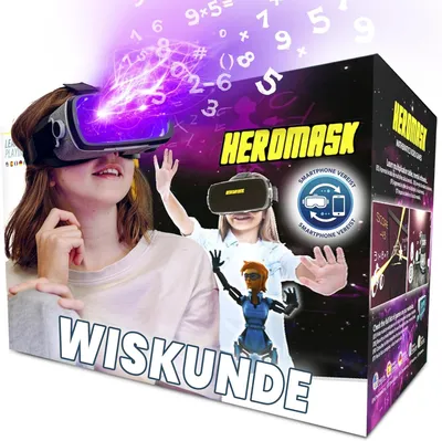 Obrázok produktu pre VR okuliare pre deti, počítacia hra, 5-12 rokov, 3D vzdelávacia tabuľka, vzdelávacia hračka