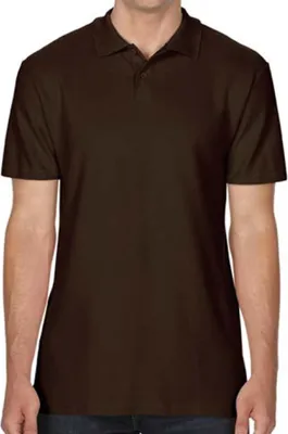 Produktbild von Gildan 64800 | Herren Gildan Softstyle® Double Piqué Polo - Farbe: Dark Chocolate - Größe: S