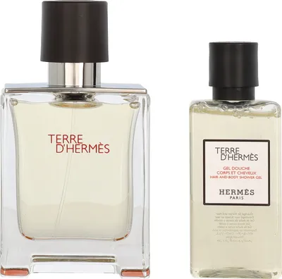 Produktbild von Hermès Hermes Terre Dhermes Eau De Toilette Pour Homme 50ml Spray Gel De Baño 40ml