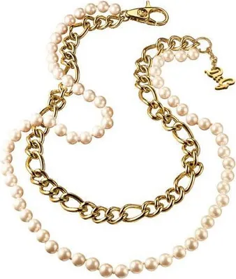 Produktbild von D&G Collier Edelstahl Gold 55cm DJ0664