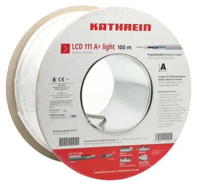 Produktbild von Kathrein 215500020, 100 m, Weiß