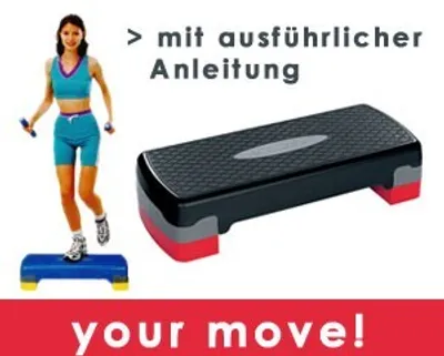 Produktbild von Royalbeach Aerobic Stepper Medium Step - Steppbrett