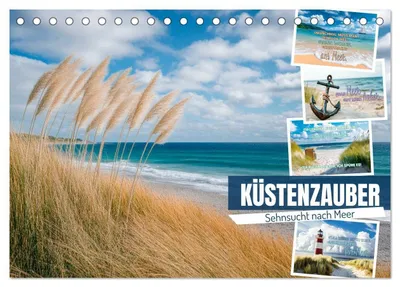 Produktbild von KÜSTENZAUBER Sehnsucht nach Meer (Tischkalender 2027 DIN A5 quer), CALVENDO Monatskalender