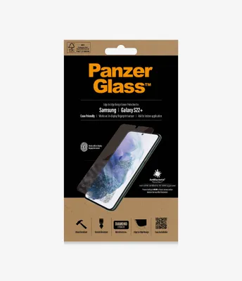 Produktbild von PanzerGlass ® UltraForce1 Samsung Galaxy S22+ 5G | Displayschutz, Samsung, Samsung - Galaxy S22+, Trockene Anwendung, Kratzresistent, Schockresistent, Antibakteriell, Transparent, 1 Stück(e)