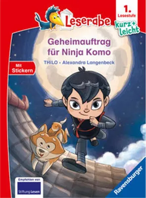 Produktbild von Leserabe 1. Lesestufe Kurz und leicht - Geheimauftrag für Ninja Komo