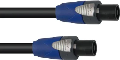 Produktbild von PSSO Lautsprecherkabel Speakon 2x4 10m sw
