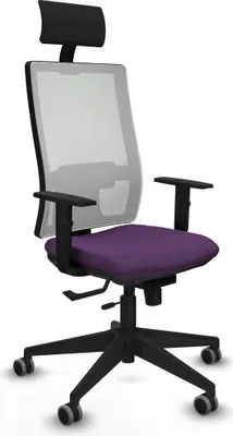 Obrázok produktu pre Kancelárske kreslo s opierkou hlavy Piqueras y Crespo 1D066G1 Purple