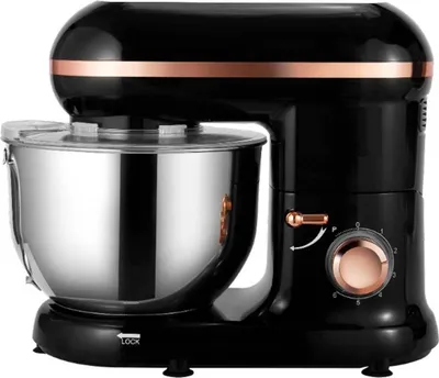 Produktbild von Multifunktions-gebäckroboter 5,5 l 1500 w schwarz/roségold Kitchen move BAT-1519 GOLD